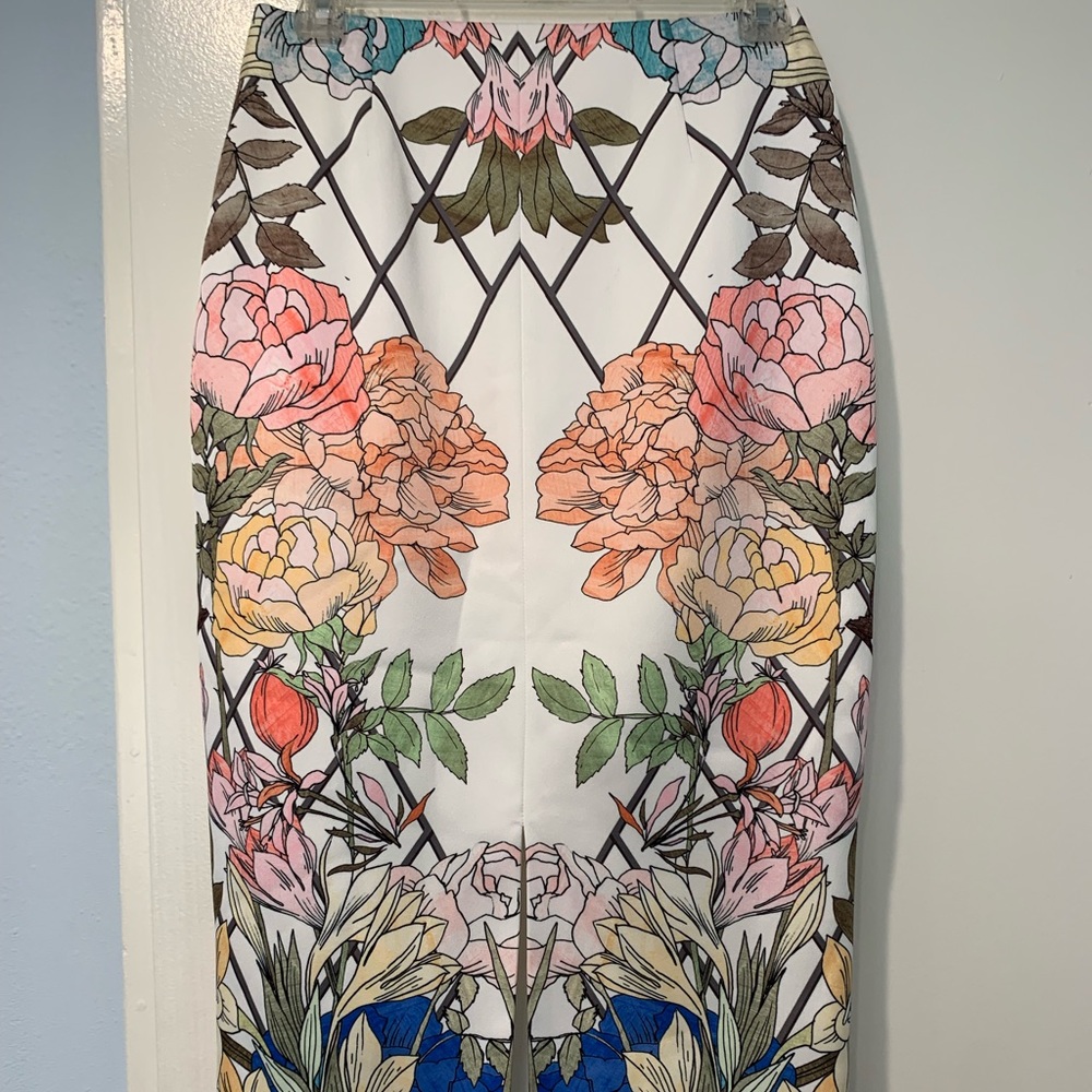 Pencil Skirt with front slit